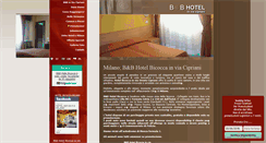 Desktop Screenshot of hotelbicocca.com